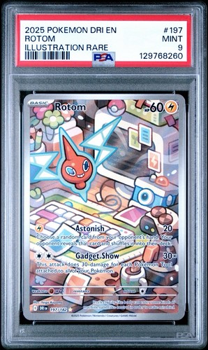 Rotom graded PSA 9 for sale on eBay