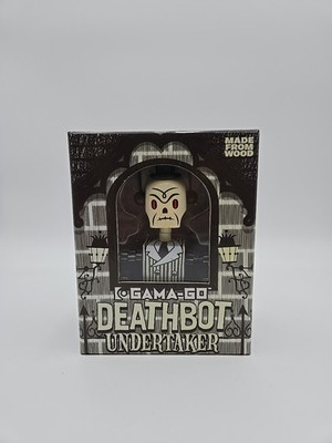Gama-Go Deathbot Undertaker Tim Biskup Wooden Toy New In Unsealed Box