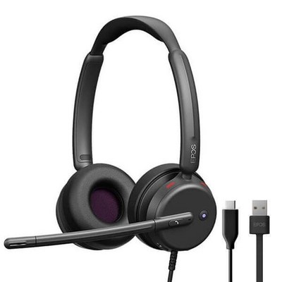 5 x EPOS Impact 460T Wired Stereo Headset für Microsoft Teams - (5 Stück)
