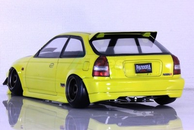 Pandora RC 1/10 Honda Civic EK9 Type-R CLEAR PDPAB3188 | eBay