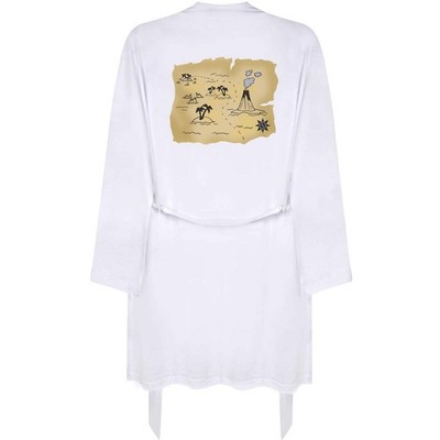 Small 'Treasure Map' Adult Dressing Robe / Gown (RO00107000)
