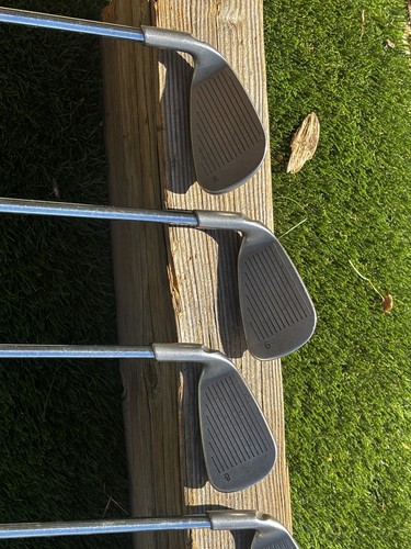 Ping G2 Iron Set 4HL-W (no 5) Black Dot - RH - Ping True Temper - Original Grips - Picture 5 of 14