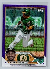 2023 Topps Ramón Laureano Purple Foilboard #412/799 #581