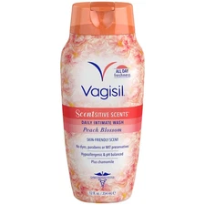 Vagisil Feminine Wash for Intimate Area Hygiene, Scentsitive Scents, 12 oz