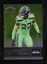 2022 Panini Honors Rookies Green 9/25 Tariq Woolen #56 ez6