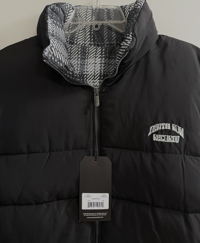 NEU Death Row Records schwarze gefütterte Wendeweste für Herren Gr. M, Snoop Dogg - Bild 3 von 8