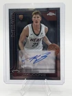 2025-26 Topps Chrome #TCAR-KAJ Kasparas Jakucionis RC Auto Heat