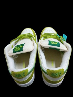 Nike SB Dunk Low Pro.Green White Size 8 Men.New JC89t9-103.Authentic.