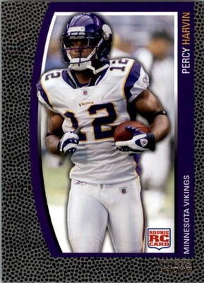 2009 Topps Unique #165 Percy Harvin RC - FB