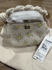 GANNI Canvas Mini Bou Bag - Flowers - New With Tags