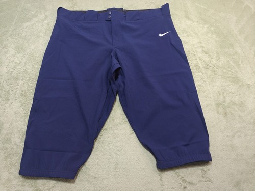 Nike Team Engineered Mens XXL Navy Blue Baseball Softball Pants Knickers