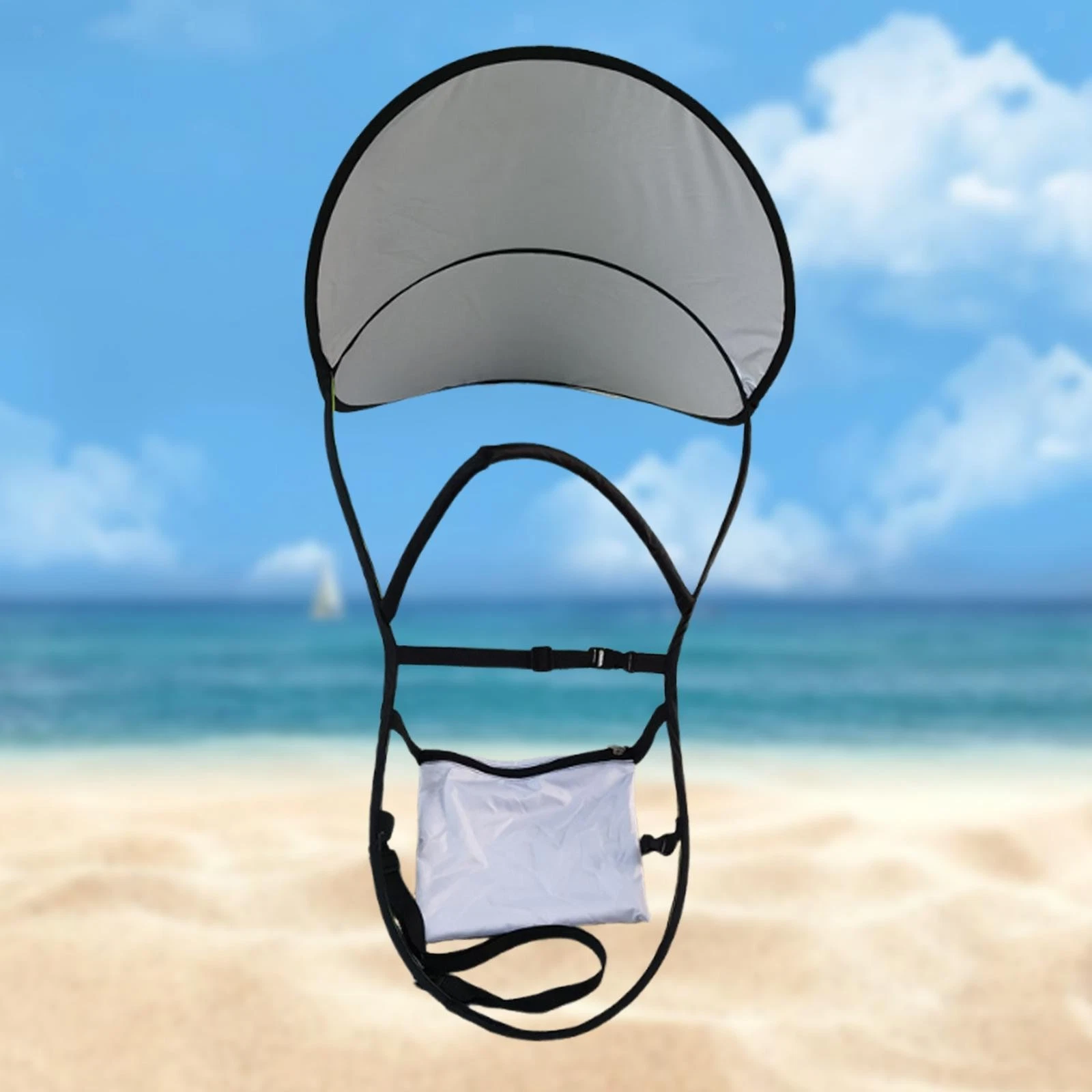 Fishing Umbrella Hat Large Sun Hat for Men Women for Beach Travel Camping Hiking