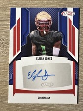 2025 Sage Hit - ELIJAH JONES RC - Rookie Auto - Arizona Cardinals