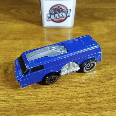 Hot Wheels Redline Revvers Burnin' Box Enamel Dark Blue Hong Kong