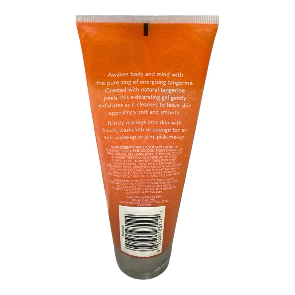 Nuevo Limpiador Corporal The Healing Garden Tangerine Therapy Sunnyside Up 7oz Foto 2 de 2