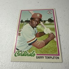 1978 Topps - Garry Templeton #32 Natural Bat Color