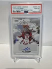 2025-26 Topps Chrome SkyWrite Signatures Ayo Dosunmu Refractor Auto Bulls PSA 10