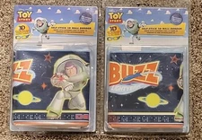 Lot of 2 Pkg Retired BUZZ LIGHTYEAR Toy Story SELF STICK WALL BORDER 30' Total