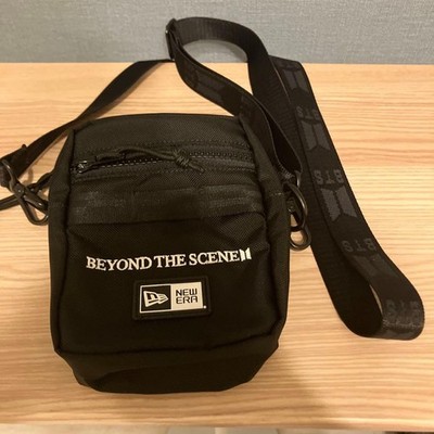 BTS x NEW ERA Beyond The Scene Shoulder Pouch Black Nylon Bag Logo Strap