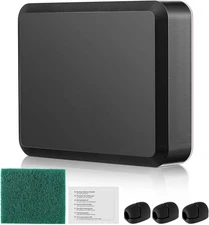 Transducer Mounting Plate Kit, 25Mm Transducer Mount with Adhesive, Adhesive Mou