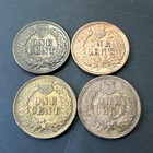 LOT OF TWENTY THREE INDIAN HEAD CENTS - 23 TOTAL 1902 - 1907 VARIOUS DATES & QTY — photo 6