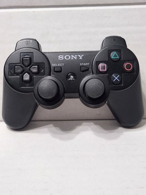 Genuine Sony Playstation PS3 DualShock 3 Wireless Controller OEM Black (READ)