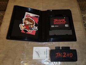 Atari Jaguar Console 24 Games Gamedrive + 32gb SD Card Jag2HD HDTV adapter...