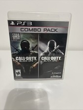 Call of Duty Black Ops I & II Combo Pack (Sony PlayStation 3 PS3, 2015) CIB