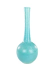 Vintage Royal Haeger MCM Bulb Bud Vase R1919 Robin’s Egg Blue Mottled Glaze 10”H