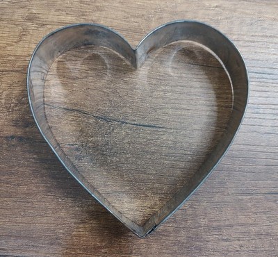 Wilton Large Heart 5'' Cookie Cutter Metal Love Valentine D6