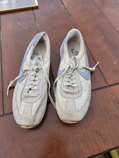 Vintage Nike Oceania 7.5 840406LT Blue 80s Waffle Women's
