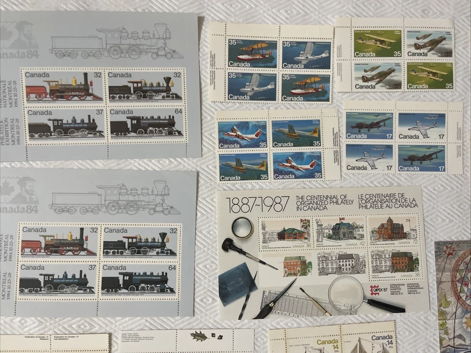 Lot of Unused Canada Stamps from $0.14 To $0.84 Face Value $24.98 - Image 2 of 4