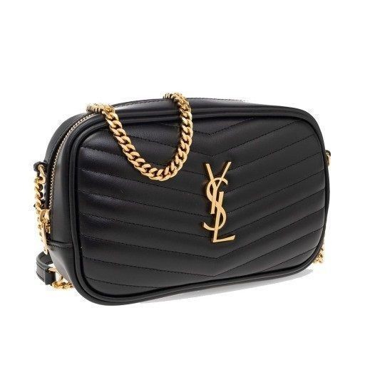 Saint Laurent Mini Tracolla Trapuntata Monogram Nero 115442281