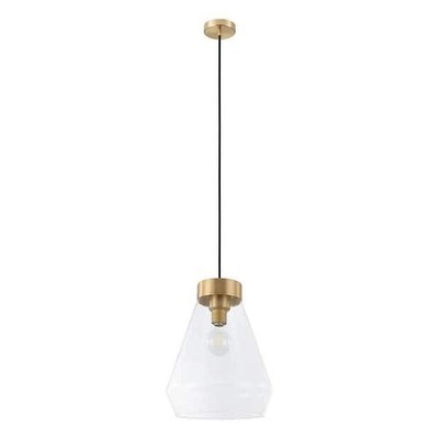 EGLO Montey Pendant 1-Light Hanging Brushed Gold 60W NEW