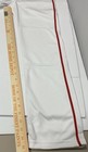 New Russell Athletic White with Red piped baseball pants Youth Open Bottom Sz S — photo 8