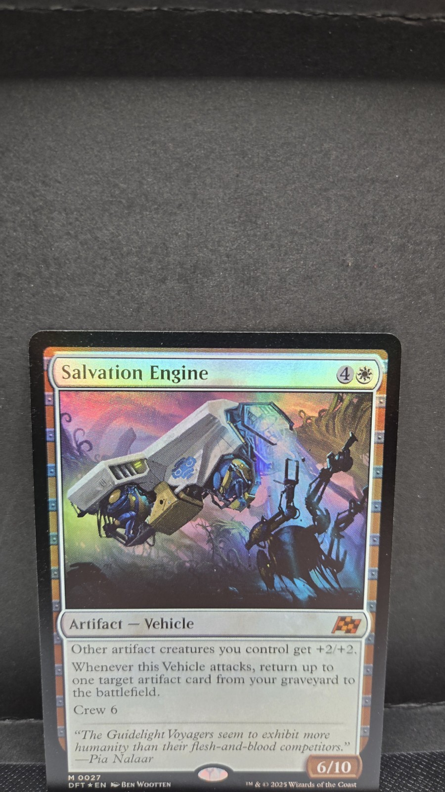 Salvation Engine FOIL Aetherdrift Magic MTG NM