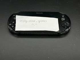 Sony PS Vita Slim PCH-2000/2001 Black Console w Charger US Seller-SHIP IN 1-DAY
