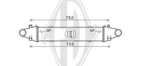 Diederichs LadeluftkÜHler DCA1087 FÜR MERCEDES-BENZ