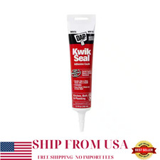 Kwik Seal 5.5 oz. White Kitchen and Bath Adhesive Caulk