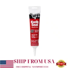 Kwik Seal 5.5 oz. White Kitchen and Bath Adhesive Caulk