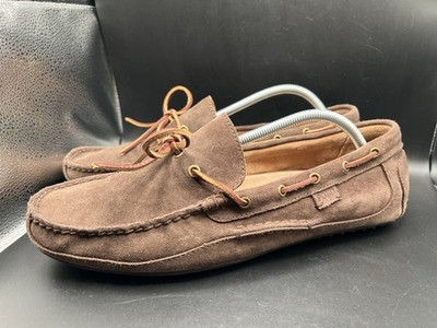 Polo Ralph Lauren Suede Loafers Mens 12D Tan Brown Blackley Slip On Driving Shoe Ralph Lauren Loafer Suede Casual Shoes for Men for sale - eBay main image 3