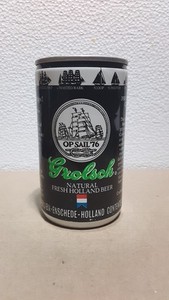 Grolsch Holland Beer Can, empty