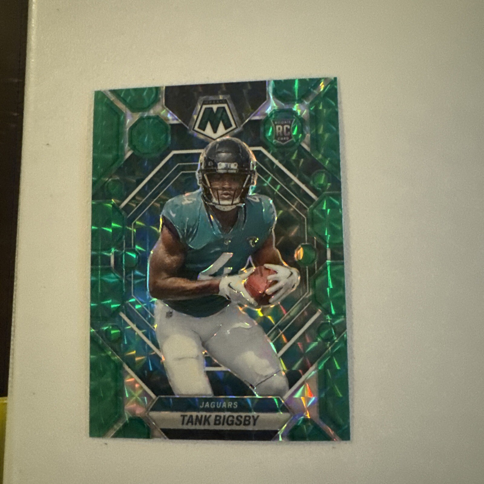 2023 Panini Mosaic - Rookies Green Mosaic Prizm #364 Tank Bigsby (RC)