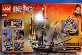 2005 LEGO Harry Potter 4768 The Durmstrang Ship Complete w/ Manual & Box