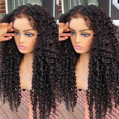 13x6 Hd Human Hair Glueless 13x4 Lace Front Wigs Women 30  display picture 1