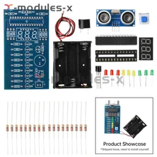 DIY Ultrasonic Ranging Alarm Kit Ultrasonic Distance Measurer Soldering Practice