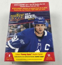 2020-2021 Upper Deck Hockey Series 2 Factory Sealed Mega Box in Hand