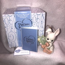 Precious Moments 2007 Jump For Joy On Christmas Morning #710007 Bunny Ornament