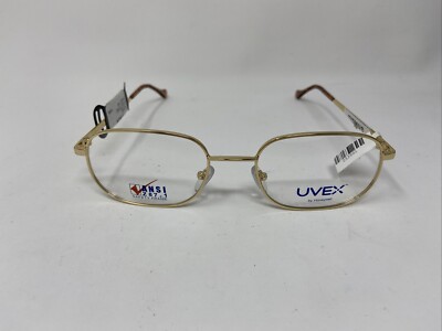 UVEX BY HONEYWELL TITMUS EYEWEAR FC703 GOLDTONE 54/20/145 EYEGLASSES /014