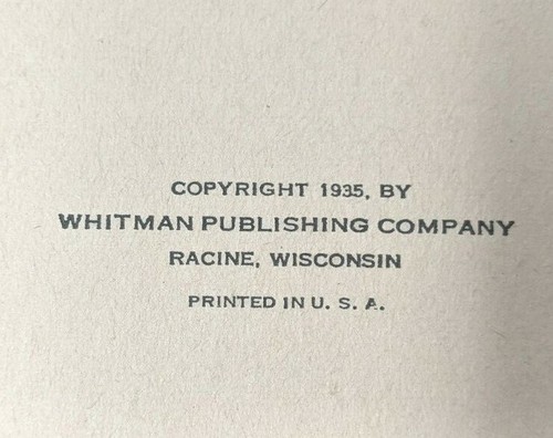 VTG Antique 1935 Kidnapped Robert Louis Stevenson Whitman Illustrated HC/DJ Book - Picture 6 of 10